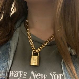 Louis Vuitton Lock Necklace
